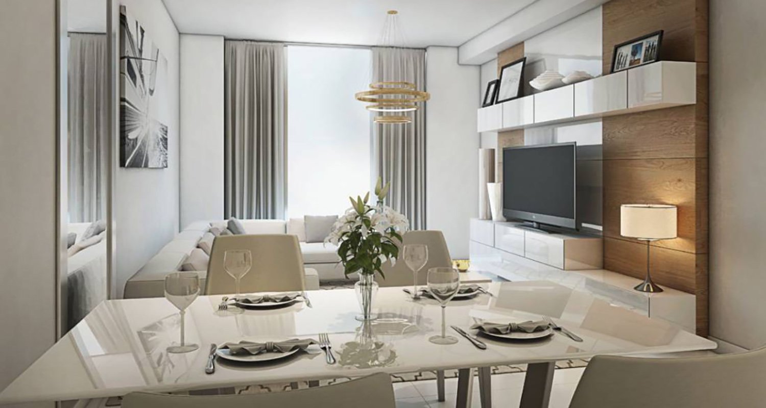 Apartamento T2 em DRAGON TOWERS, International City, UAE N.º 58288