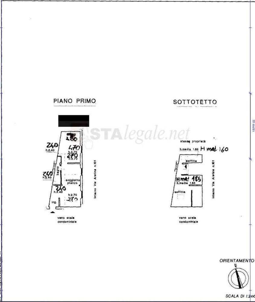 3-Zimmer Wohnung in Florence, Italy, Nr. 192594