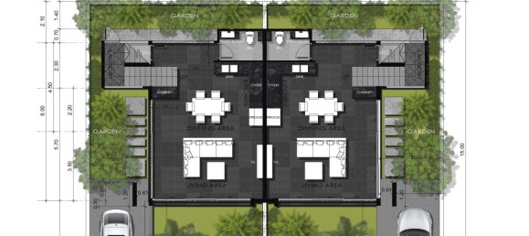 Таунхаус с 2 спальнями в Villa Sumalee, Пхукет, Таиланд № 29376 16