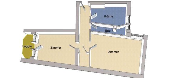 2 rooms Apartment in Spandau, Germany No. 19169 8