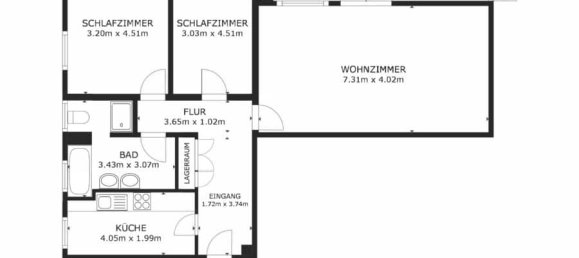 2 غرف نوم شقة في Rosenheim, Germany رقم 194499 25