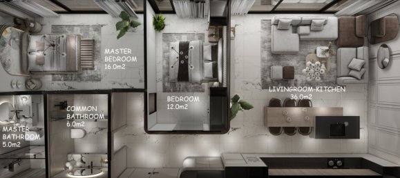 Apartment 2+1 in Kargicak, Turkey No. 17287 6