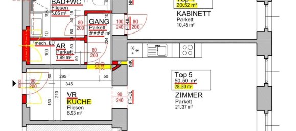 2-salle Appartement à Penzing, Austria No. 191129 11