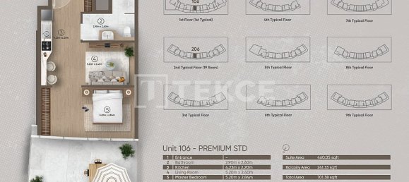 Estudio en venta en Ras Al Khaimah, UAE № 182675 3
