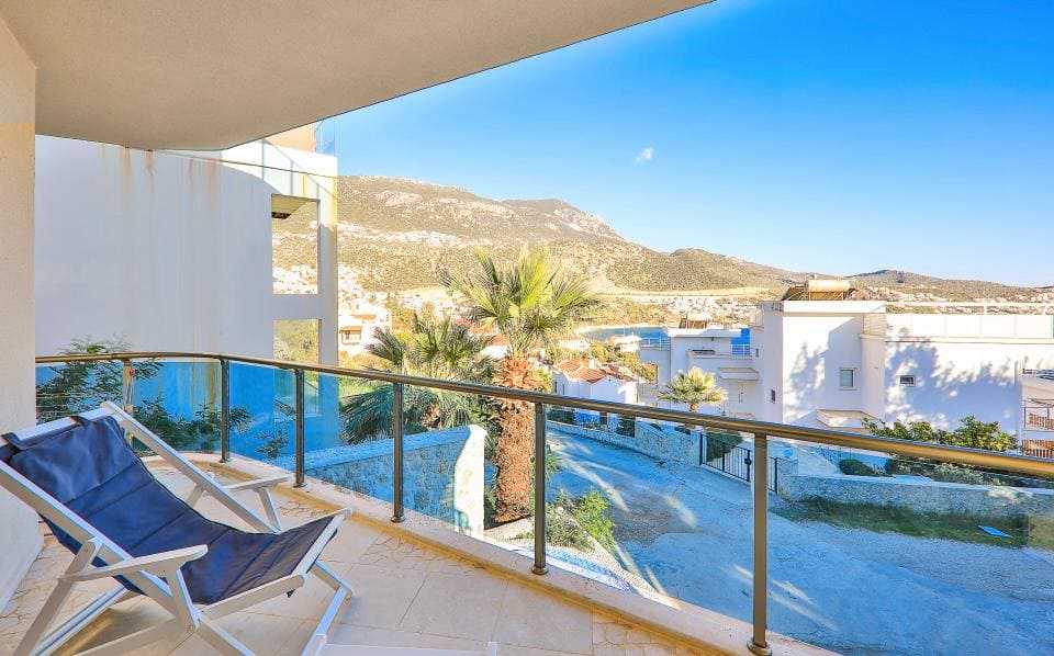 Apartamento 2+1 em Kalkan, Turkey N.º 28077