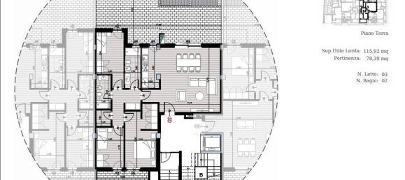 4-Zimmer Wohnung in Lecce, Italy, Nr. 21590 12