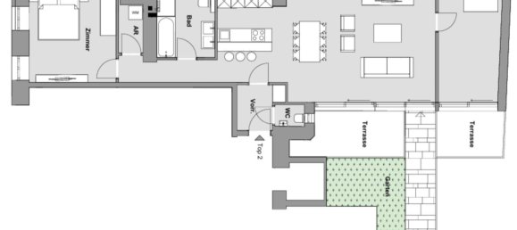 3 rooms Apartment in Wahring, Austria No. 229479 2