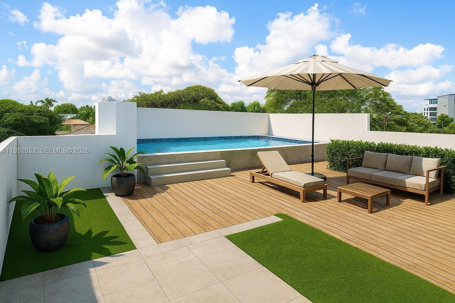 3 Schlafzimmer Villa in Miami, USA, Nr. 615410