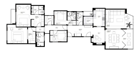 4 bedrooms Apartment in Barcelona, Spain No. 22425 11