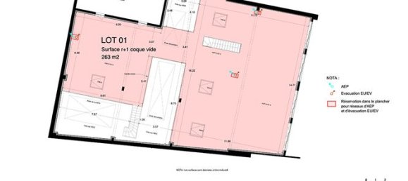 مكتب في Pantin, France 601متر مربع رقم 354684 6