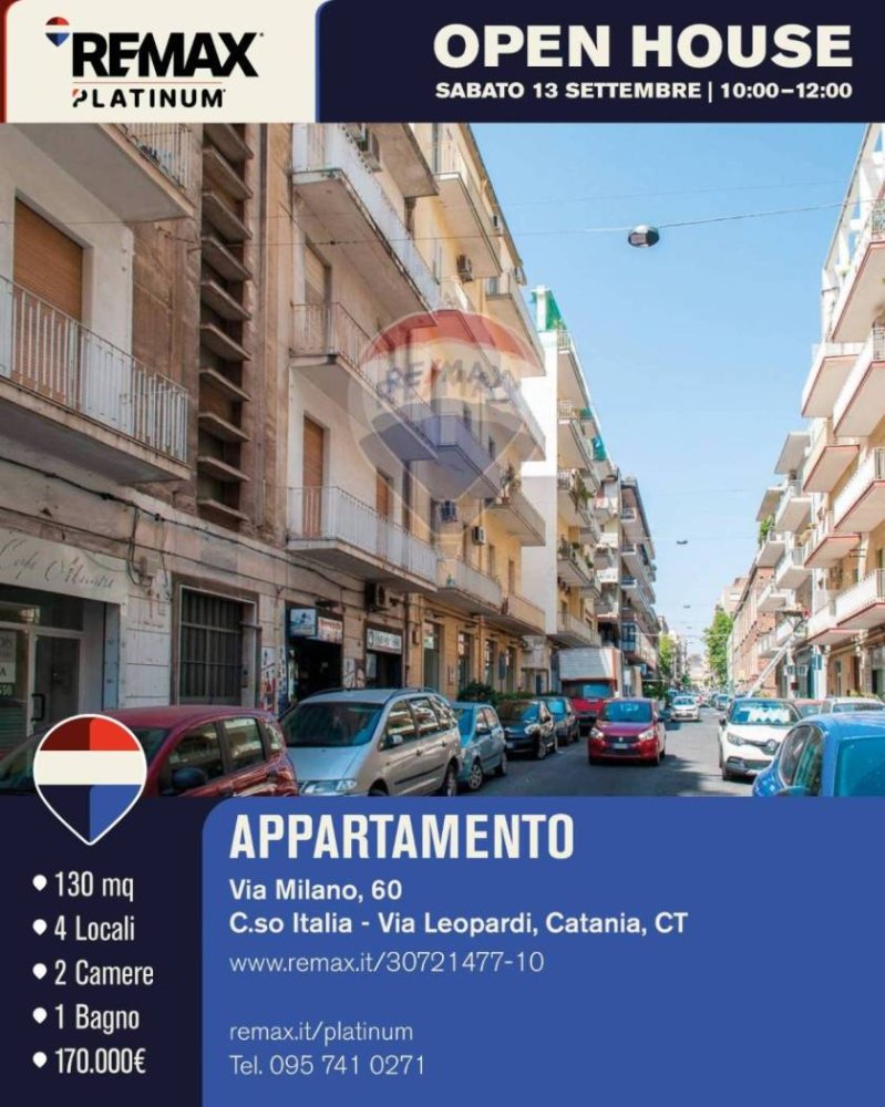 Apartamento de 2 dormitorios en Catania, Italy No. 321171