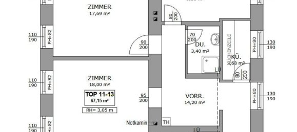 3-Zimmer Wohnung in Alsergrund, Austria, Nr. 127018 8