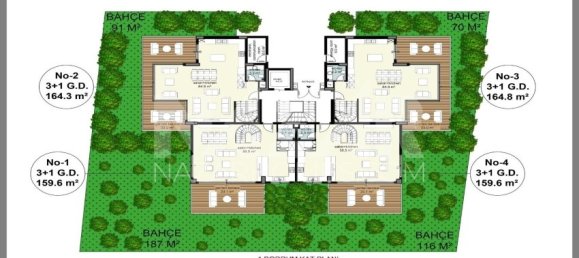 شقة 2+1 في Alanya, Turkey رقم 14415 20