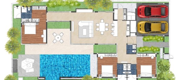 3 bedrooms Villa in Bang Tao, Thailand No. 8450 2