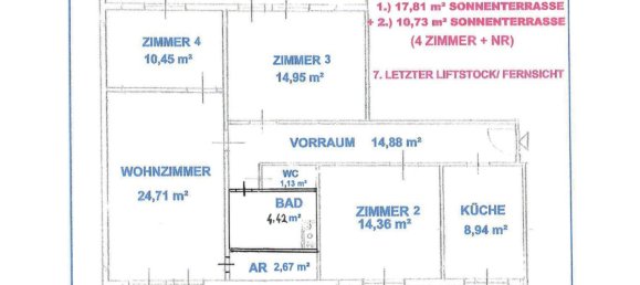 4-Zimmer Penthouse in Favoriten, Austria, Nr. 139051 18