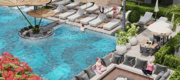 Квартира 1+1 в Аланья, Турция № 10778 5