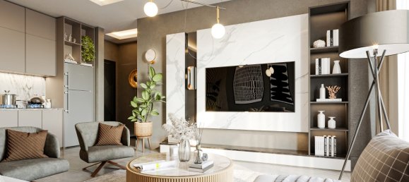 Квартира 1+1 в Аланья, Турция № 10778 24