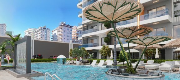 Квартира 1+1 в Аланья, Турция № 10778 4