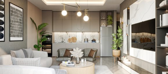 Квартира 1+1 в Аланья, Турция № 10778 27