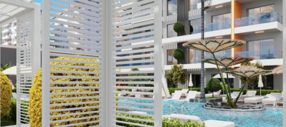 Квартира 1+1 в Аланья, Турция № 10778 20