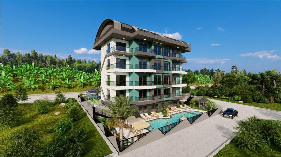 Appartement 1+1 à Alanya, Turkey No. 10836