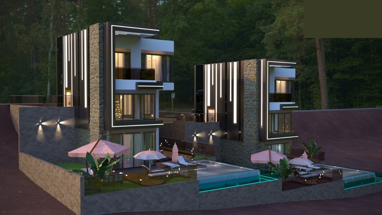 Villa 3+1 in Alanya, Turkey, Nr. 10583