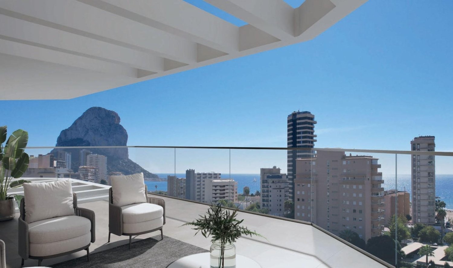 Apartamento T2 em Calpe, Spain N.º 6577