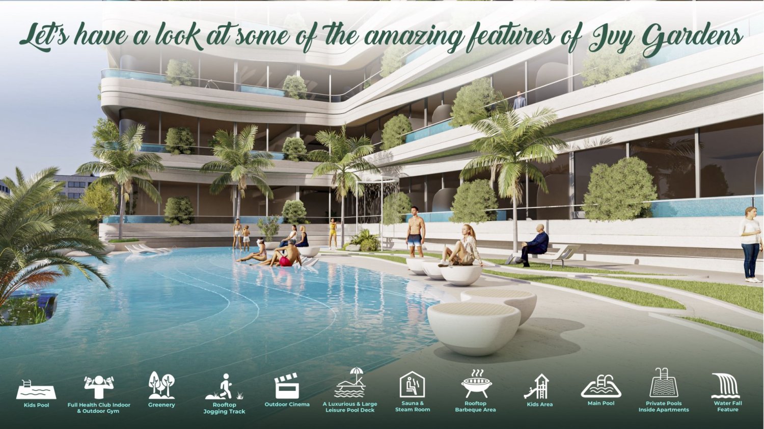 1 bedroom Apartment in IVY GARDENS RESIDENCE, Dubai Land, UAE No. 60376