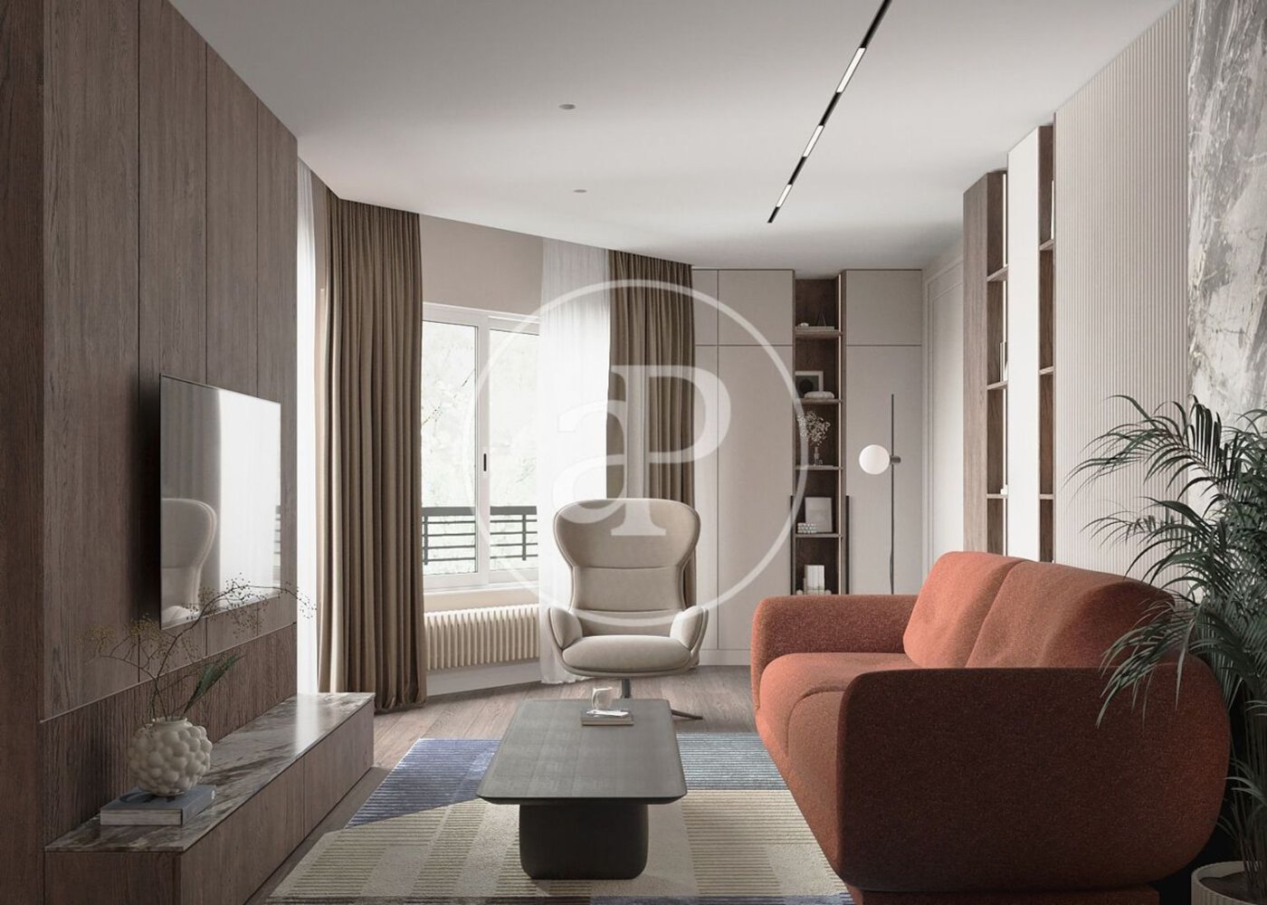 Квартира с 3 спальнями в Эшампле, Испания № 88080