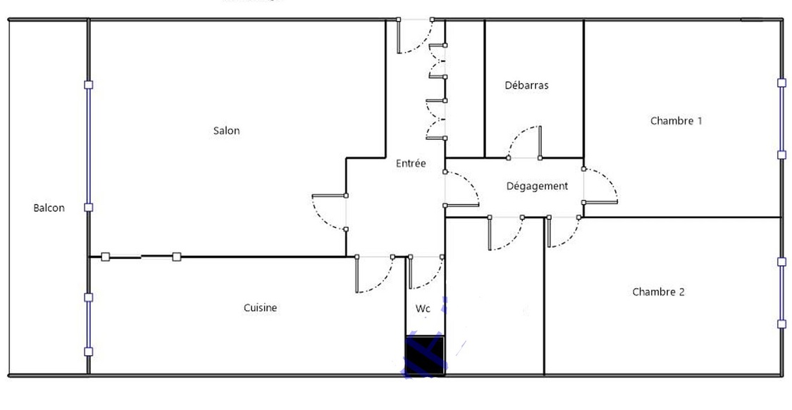 Apartamento T2 em Argenteuil, France N.º 321466