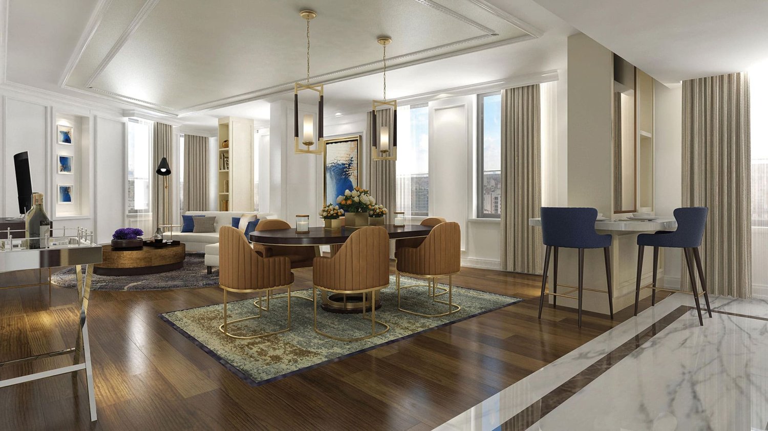 Appartement 3+1 à Taksim 360, Istanbul, Turkey No. 36801