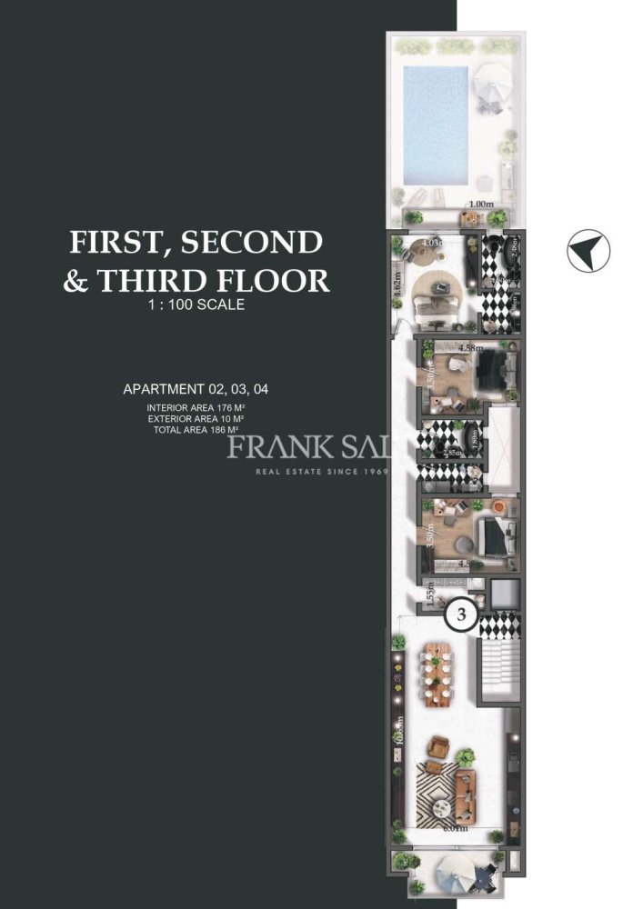 3 chambres Appartement à Nadur, Malta No. 816