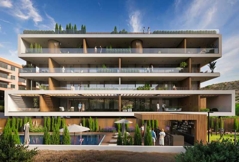 Apartamento T3 em Germasogeia, Cyprus N.º 155160