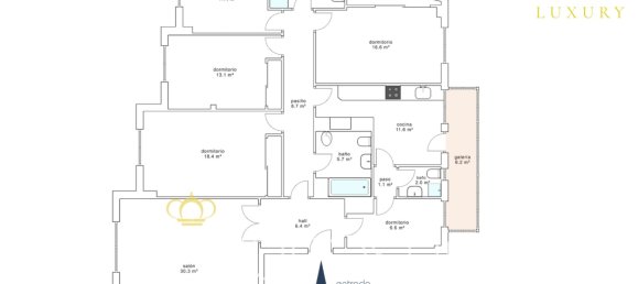 Квартира с 4 спальнями в Вальядолид, Испания № 96180 10