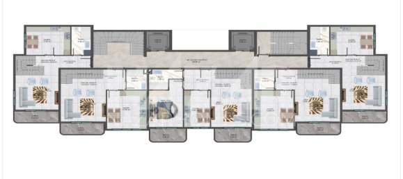 Appartement 1+1 à Alanya, Turkey No. 14367 21