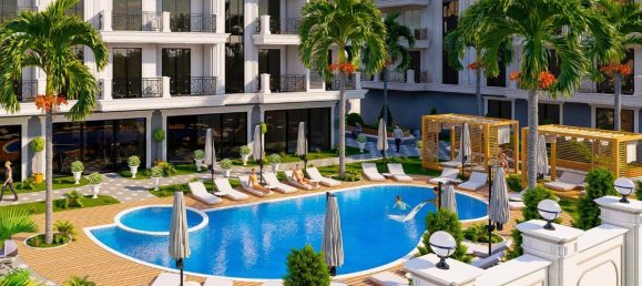 Пентхаус с 2 комнатами в Оба, Турция № 9842 21