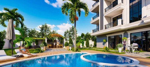 Пентхаус с 2 комнатами в Оба, Турция № 9842 23