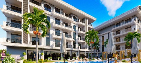 Пентхаус с 2 комнатами в Оба, Турция № 9842 18