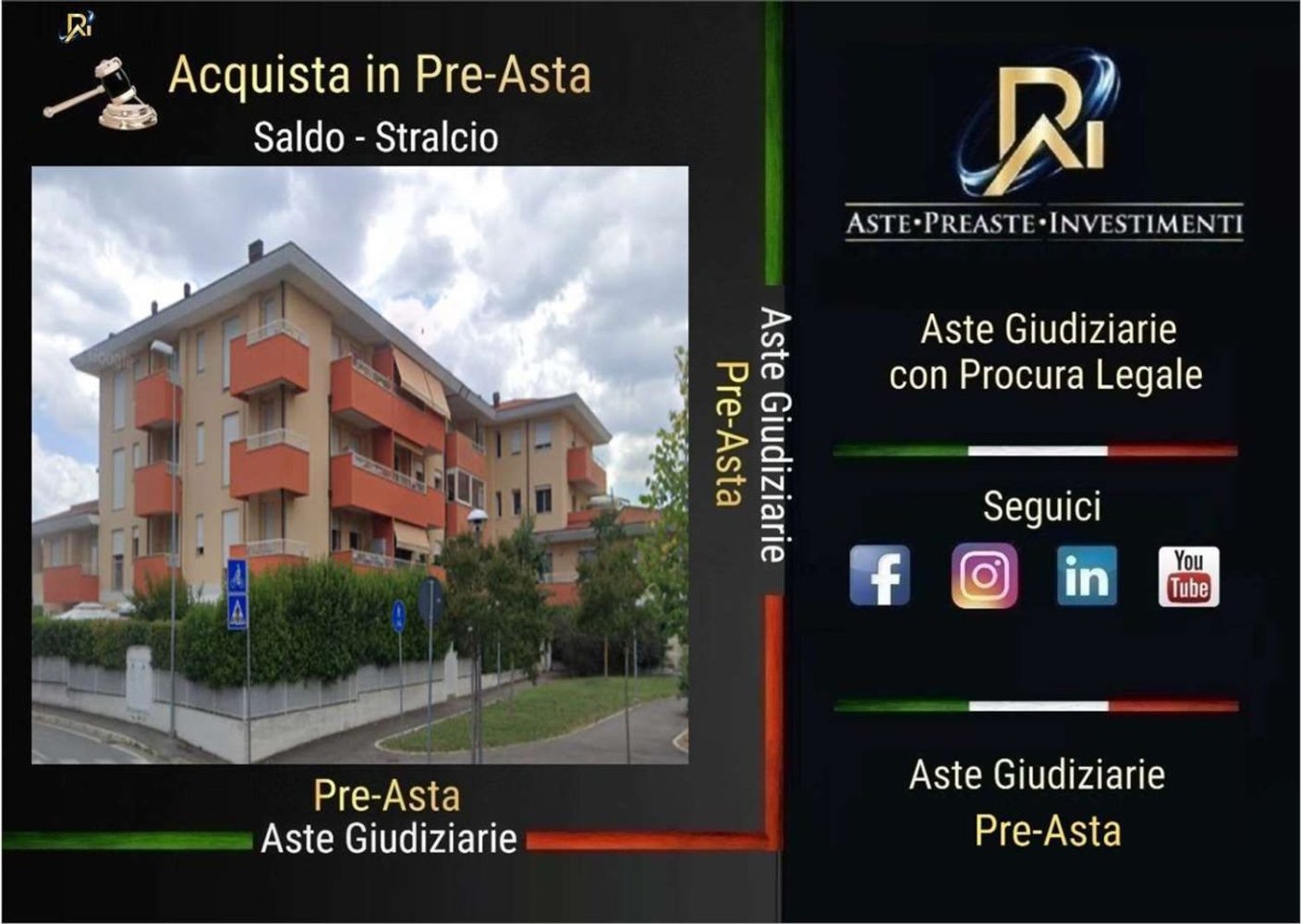 3 rooms Apartment in Rimini, Italy No. 11447