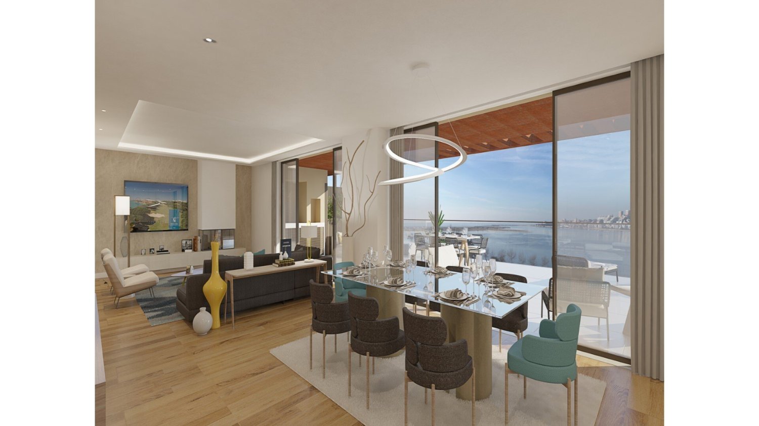 Квартира с 3 спальнями в Вила Нова ди Гая, Португалия № 144808