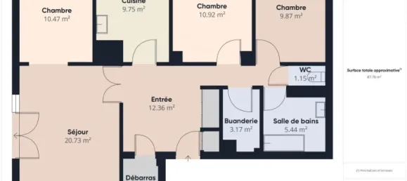 3 bedrooms Apartment in Nantes, France No. 327854 6