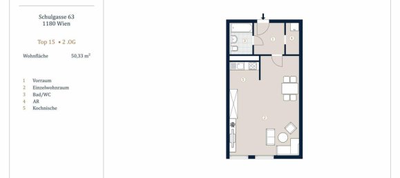 Studio in Währing, Austria, Nr. 1611 8