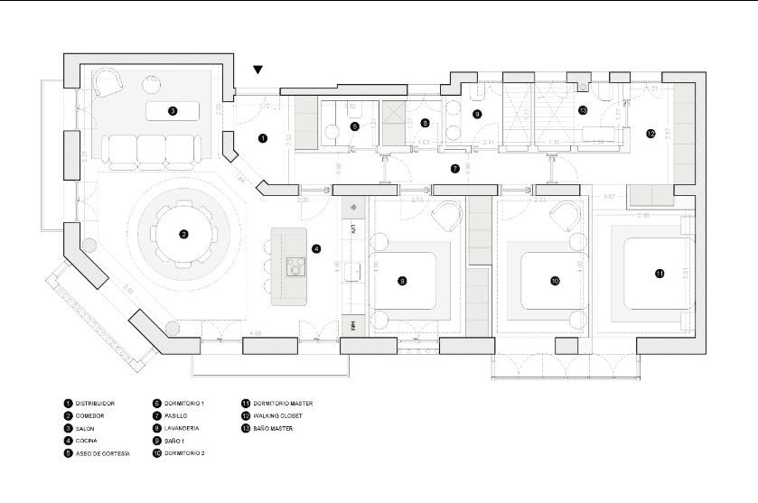 2 Schlafzimmer Wohnung in Madrid, Spain, Nr. 366332