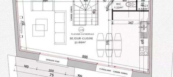 1 Schlafzimmer Wohnung in Bourgoin-Jallieu, France, Nr. 202581 10