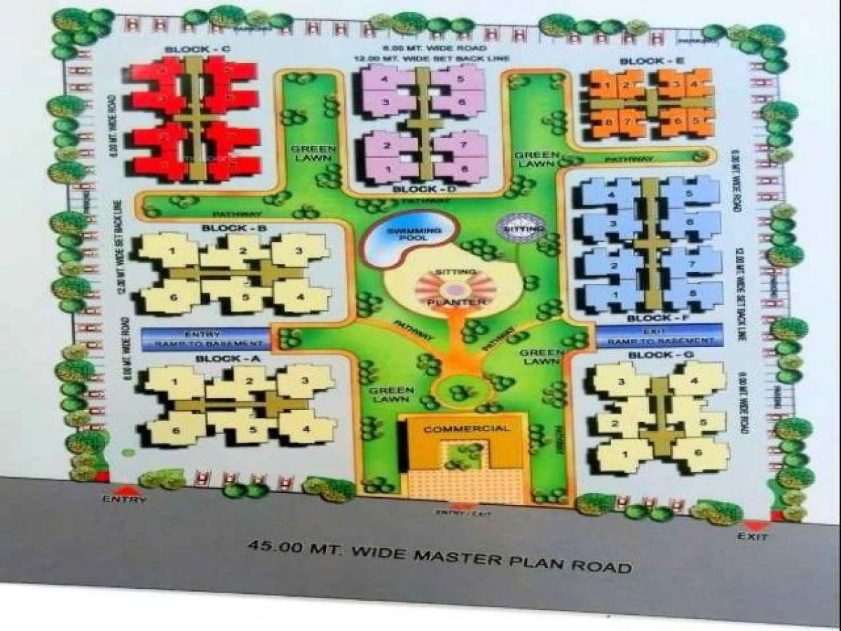 3 bedrooms House in Ghaziabad, India No. 25423