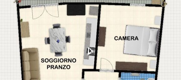 Apartamento T2 em Olbia, Italy N.º 339664 27