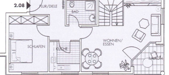1 chambre Duplex à Nordsachsen, Germany No. 264648 15