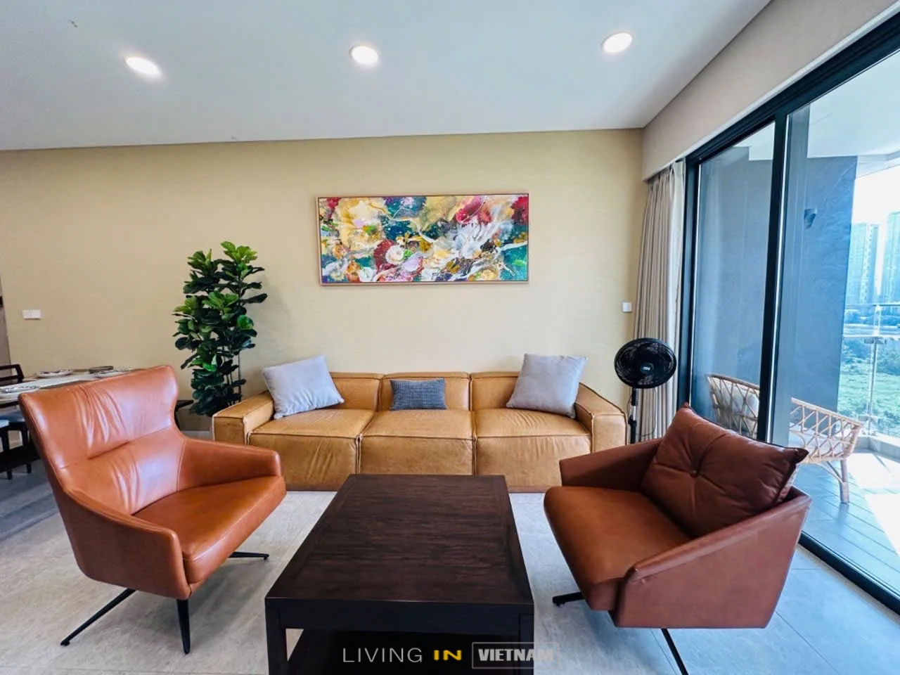 4 dormitorios apartamento en alquiler en Thu Duc, Ho Chi Minh, Vietnam № 74639