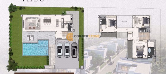 4 bedrooms Cafe / restaurant in Bang Lamung, Thailand No. 4901 2