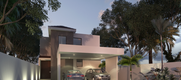 Casa de 3 dormitorios en Mérida, Mexico No. 132084 2